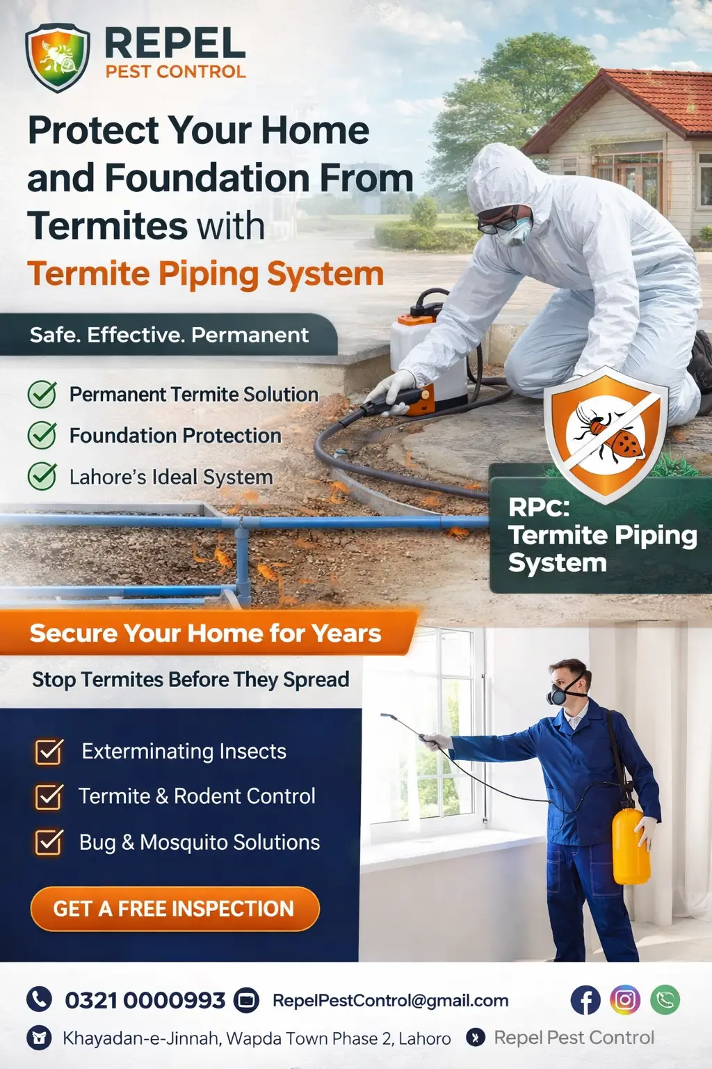 Pest control solutions for a secure home